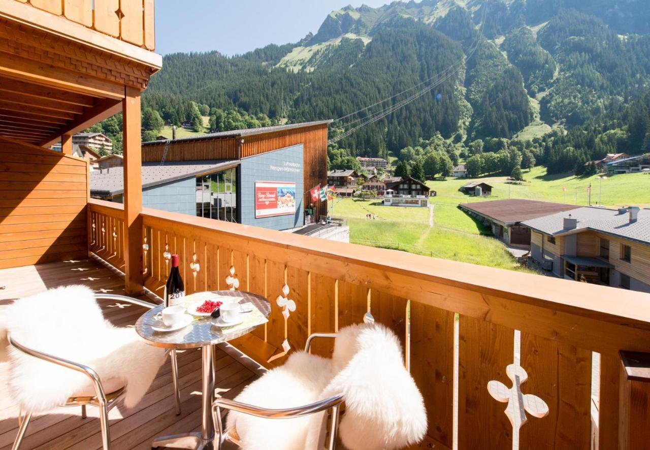 Chalet Belmont Wengen Eksteriør bilde